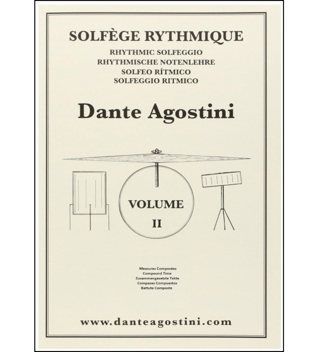 Solfege rytmique - Vol. 2 - Dante Agostini  